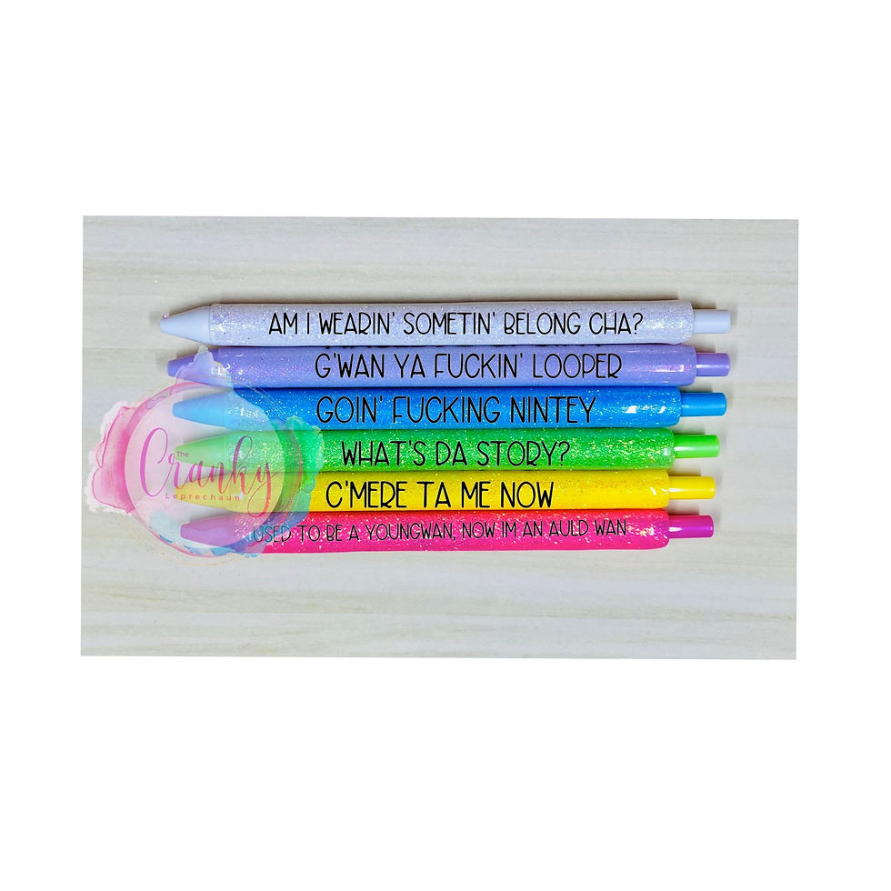 Thumbnail: Irish Phrase Pens 