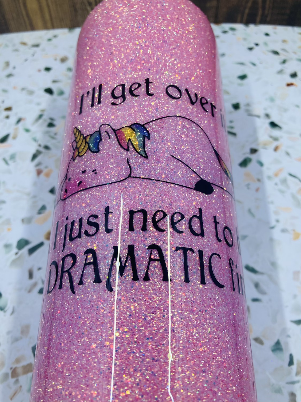 Thumbnail: 20oz Dramatic Unicorn Tumbler 