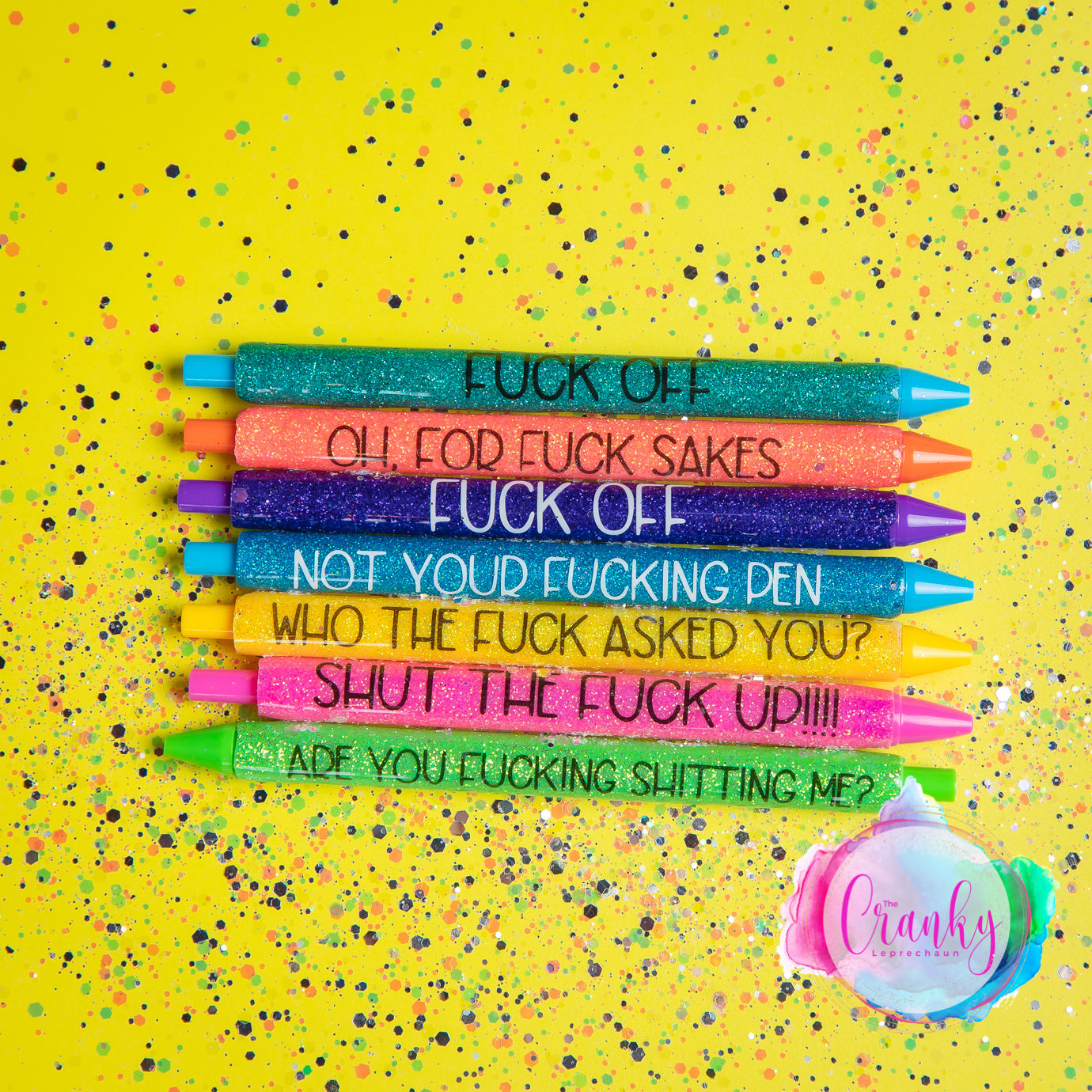 (6 pack) - Sassy Glitter Pens