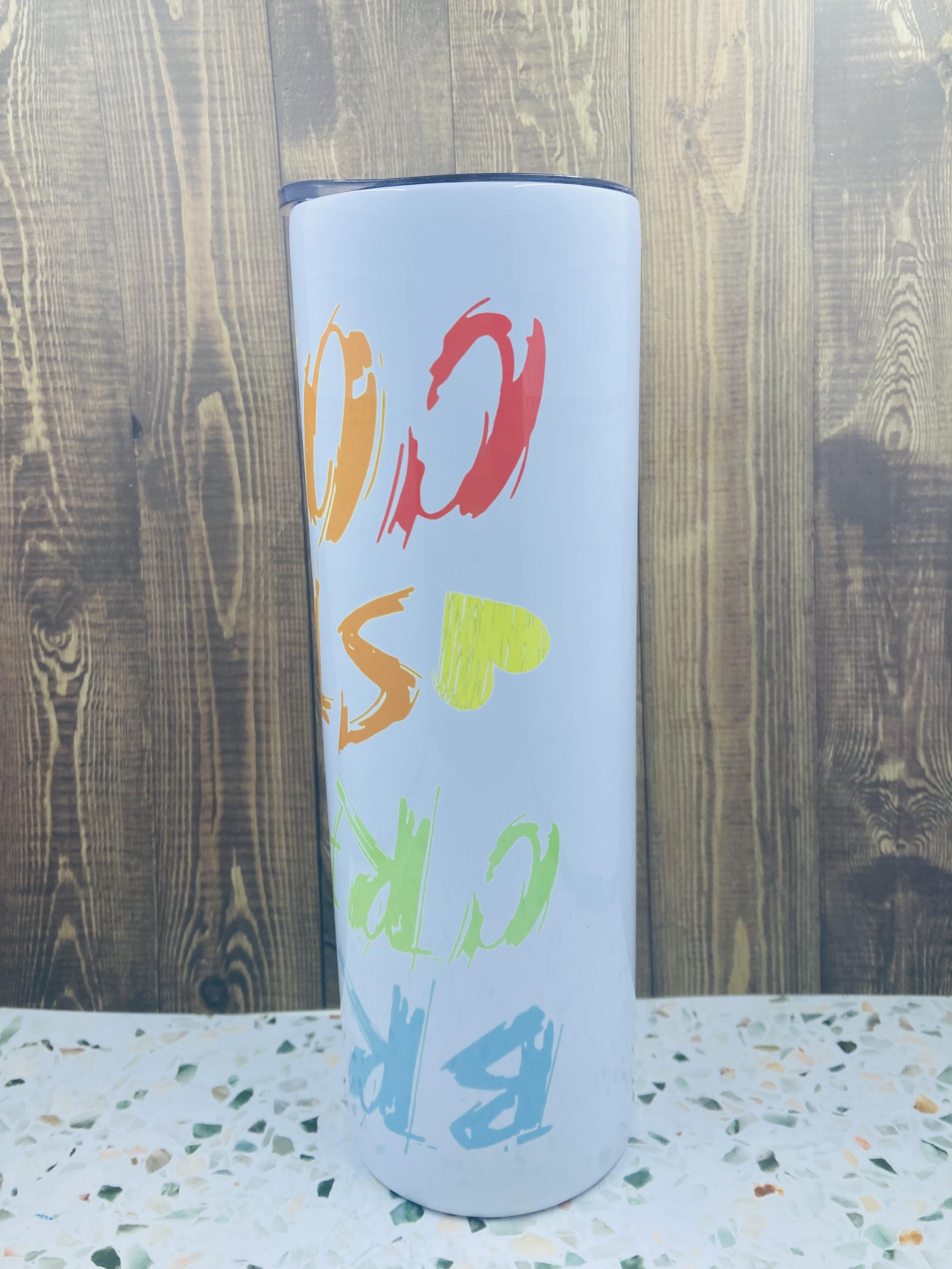 30oz Broken Crayons Still Colour Tumbler