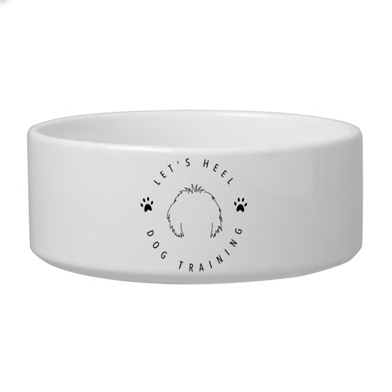 Let's Heel Dog Bowl