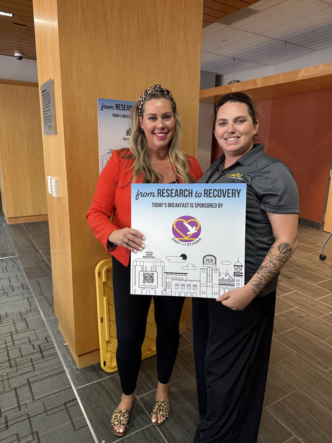 2 End The Stigma Rams in Recovery – VCU 2025 Research to Recovery Conference