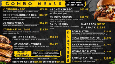 restaurant menu design