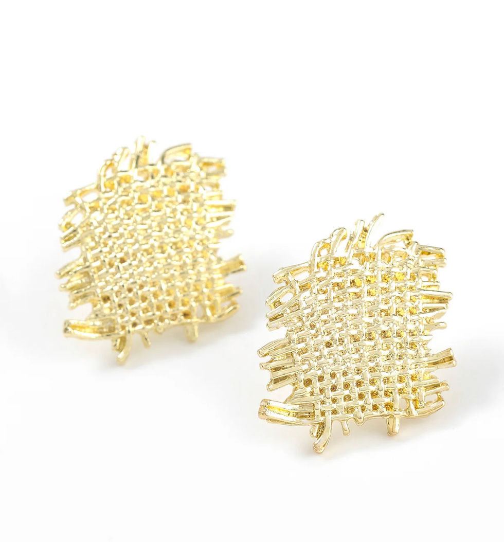 Gold Stud earrings