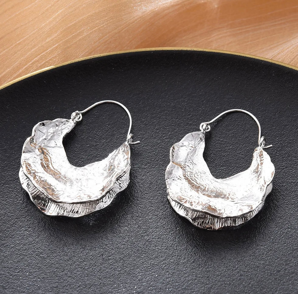  Excellence Silver earrings - hoops
