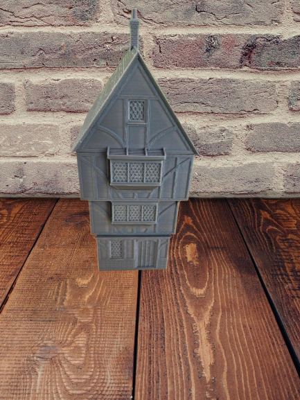 Thumbnail: 3d printed tudor house wargame terrain