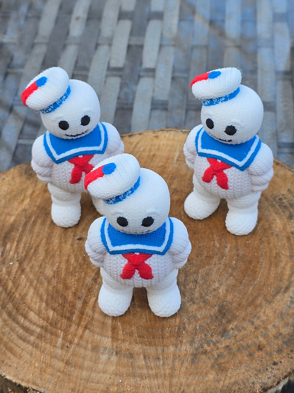 3D Printed Stay Puff Marshmallow Man Model