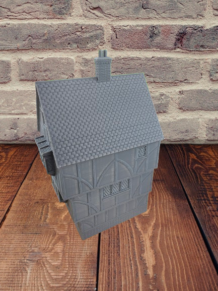 Thumbnail: 3d printed tudor house wargame terrain