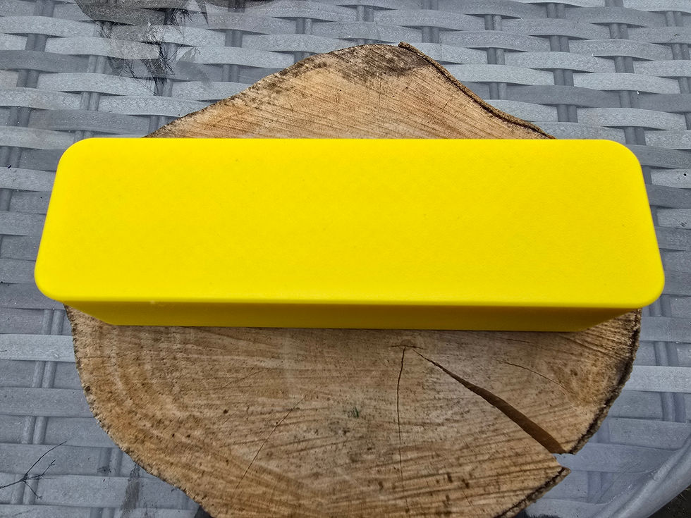 Thumbnail: yellow 3d printed insulin vial holder