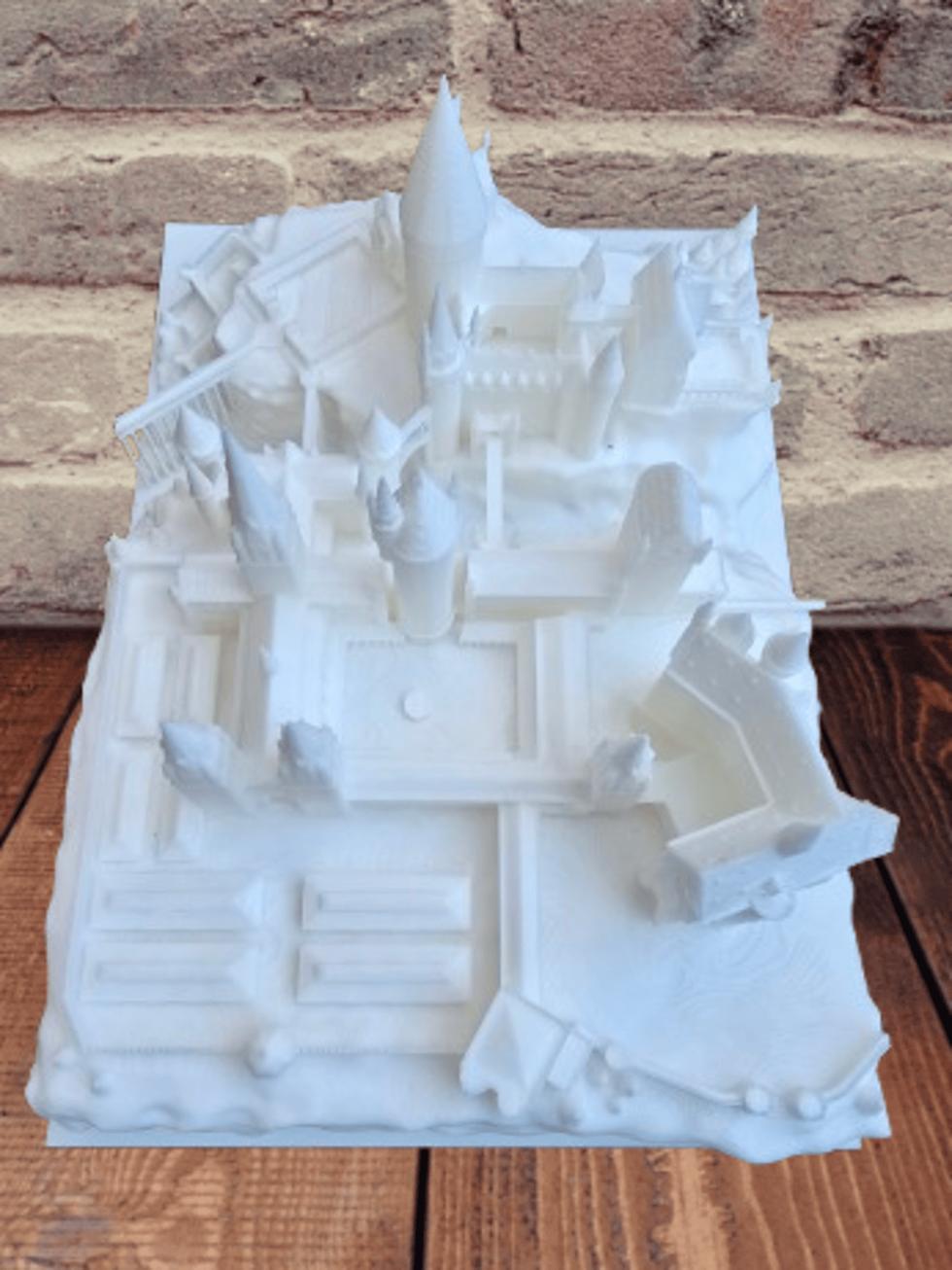 Thumbnail: 3D Printed Hogwarts Castle Paintable