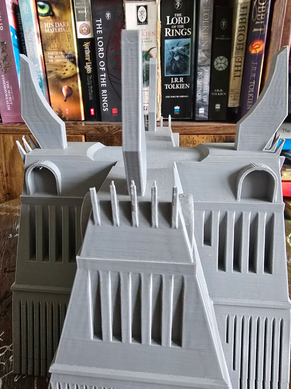 Thumbnail: 3D Printed Tower of Isengard Echo Dot Stand