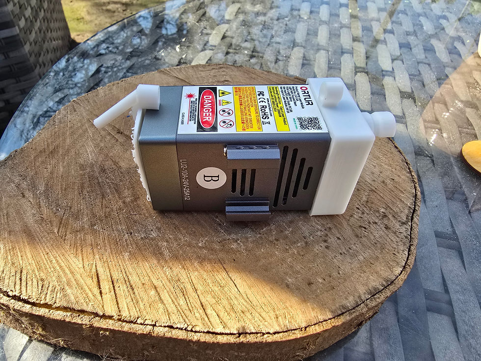 Thumbnail: 3d printed air assit kit for ortur master 3 10w diode laser