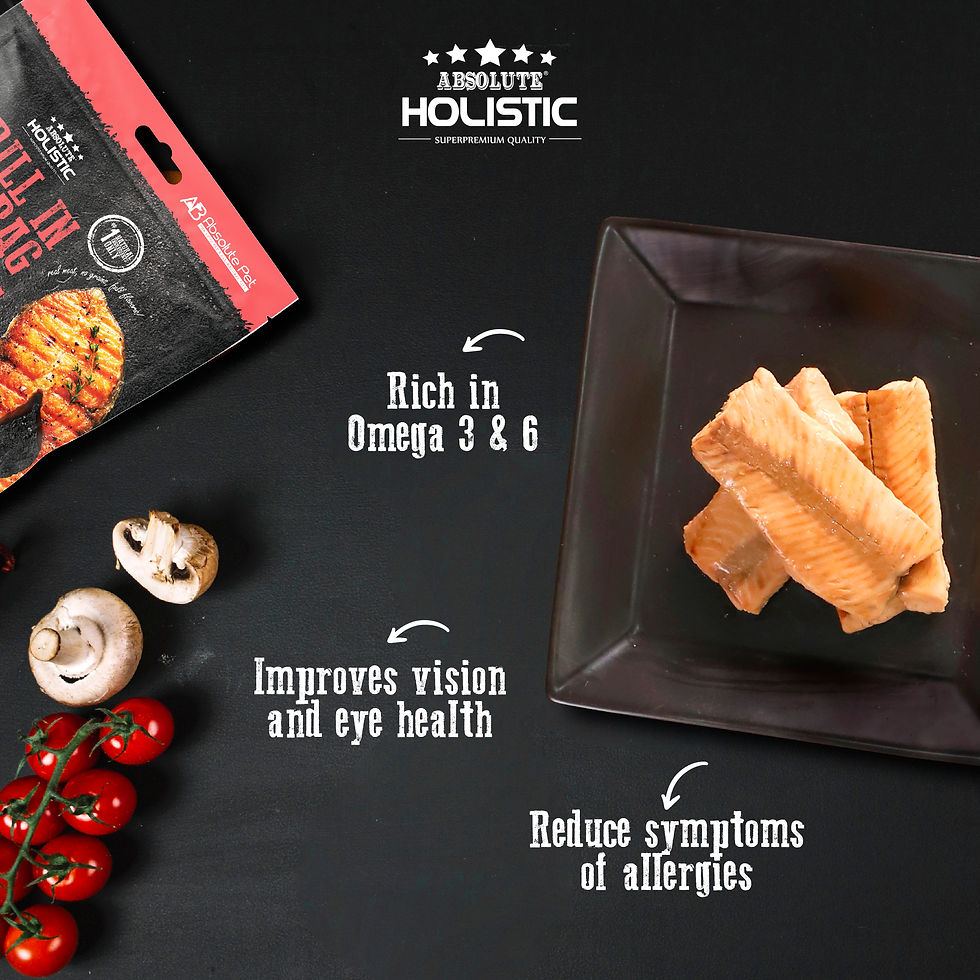 Thumbnail: Absolute Holistic Grill in the Bag (100g) - Natural Dog & Cat Treats