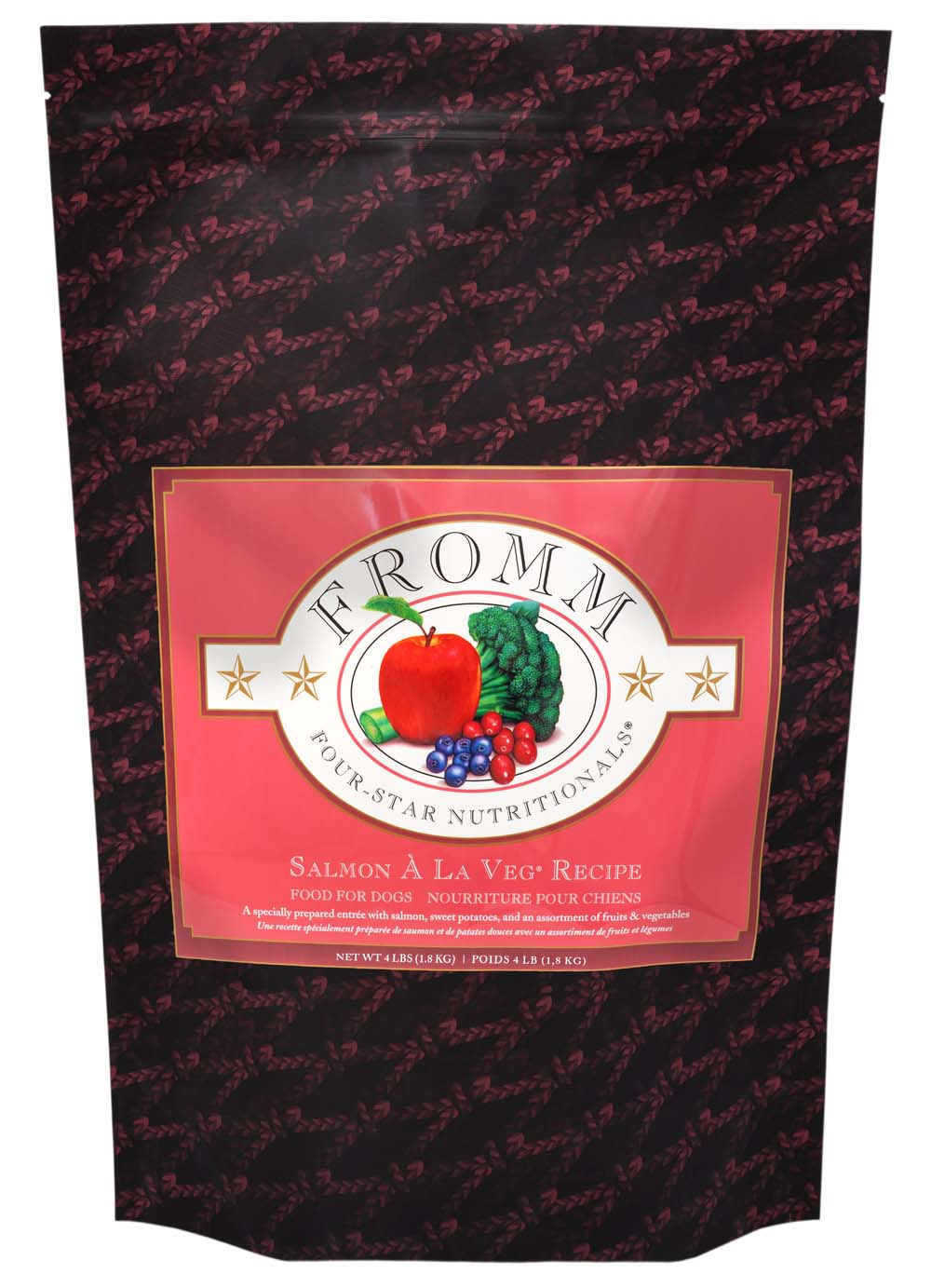 Fromm Salmon A La Veg Dry Dog Food 4lb