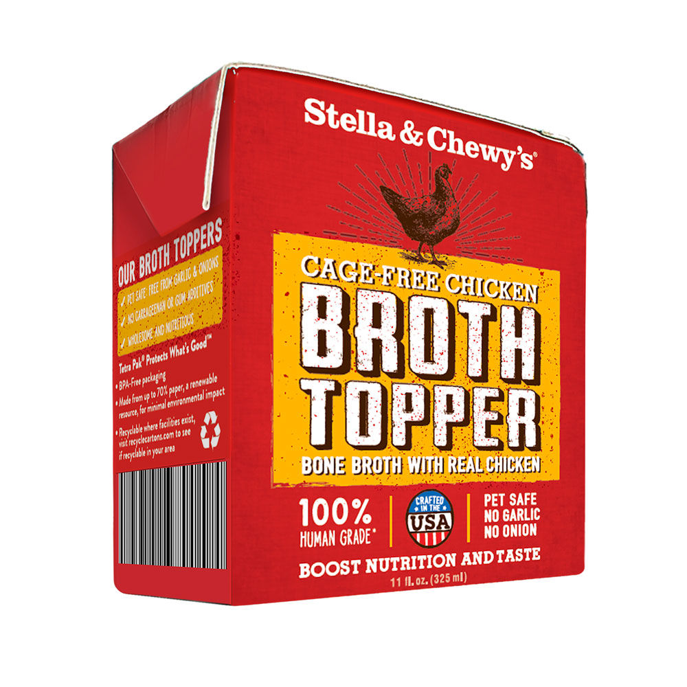 Stella & Chewy's Broth Topper - Cage-Free Chicken 11oz