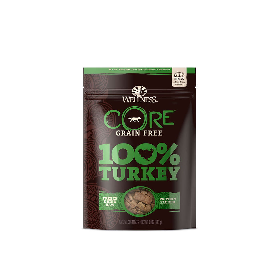 Wellness CORE 100% Freeze-Dried Turkey Treats 2oz