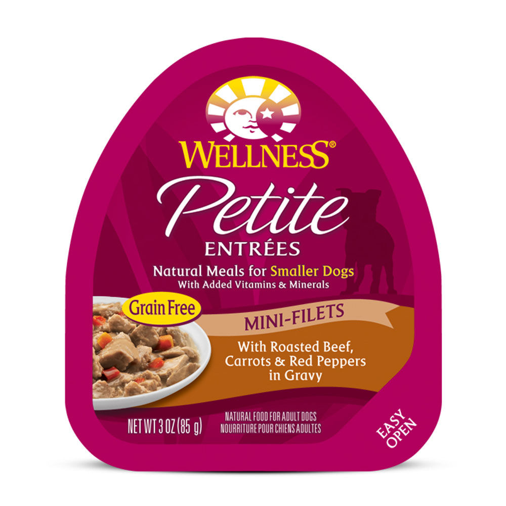 Wellness Petite Entrees Mini-Filets Roasted Beef w Gravy 3oz