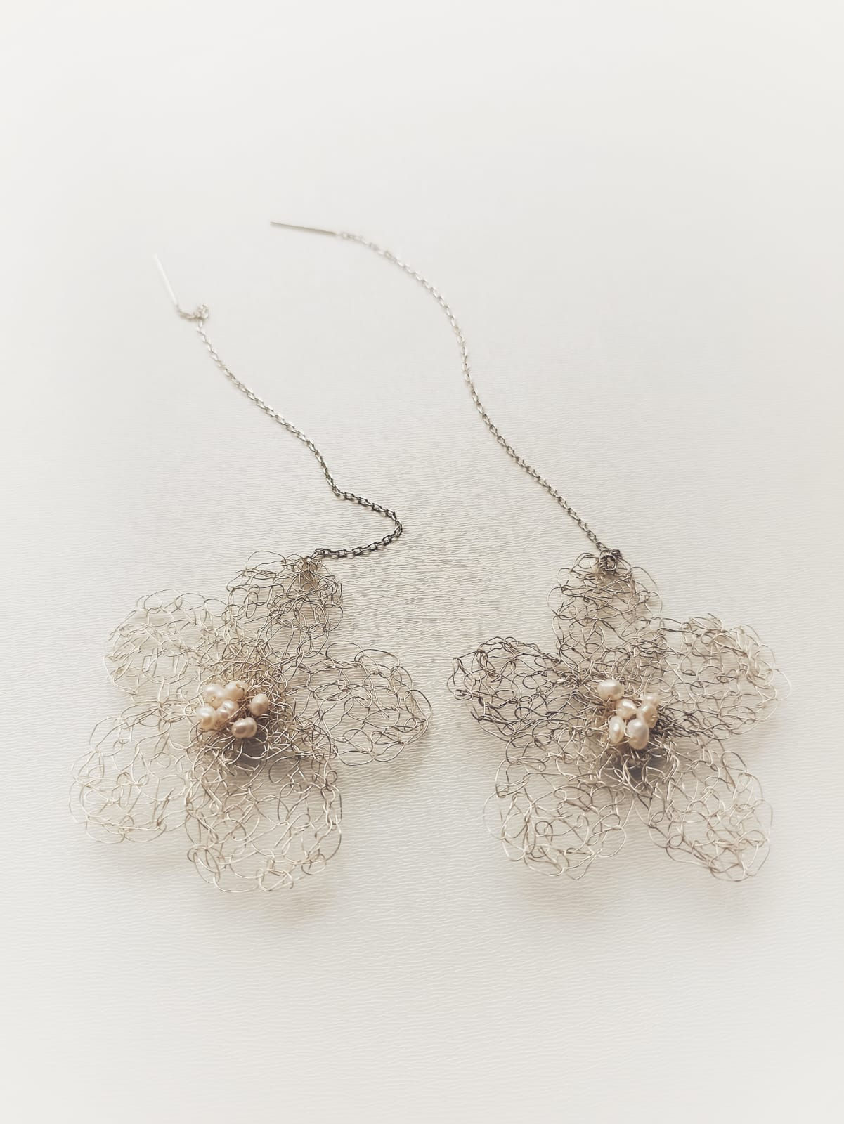 Boucles d'oreilles "Paix" (prix sur demande)