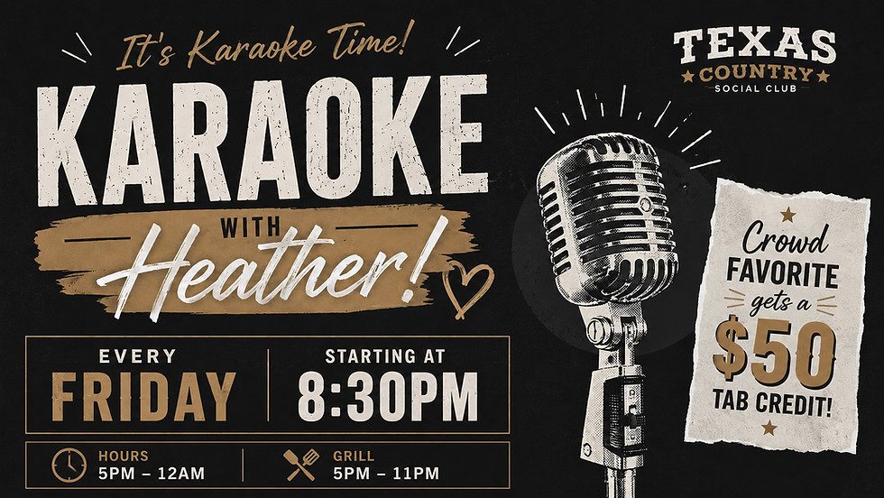 Karaoke Night!