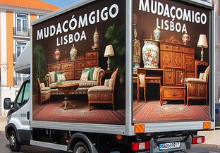 Mudanças profissionais e baratas na região de Lisboa