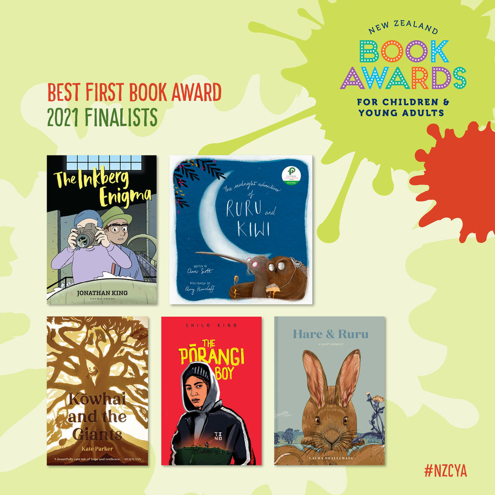 The finalists of the 2021 NZ kids' book awards are...