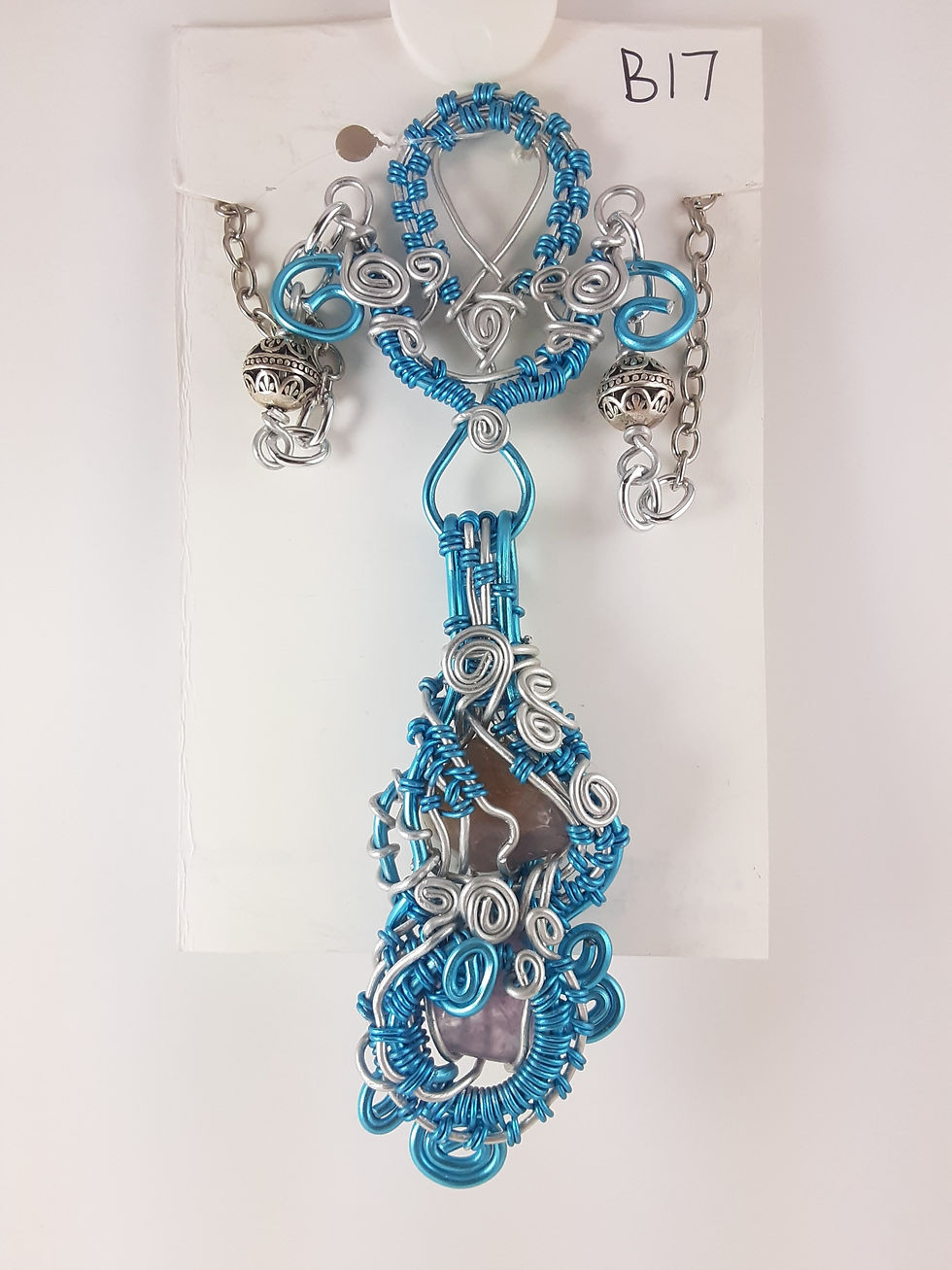 Thumbnail: Blue Amethyst Necklace