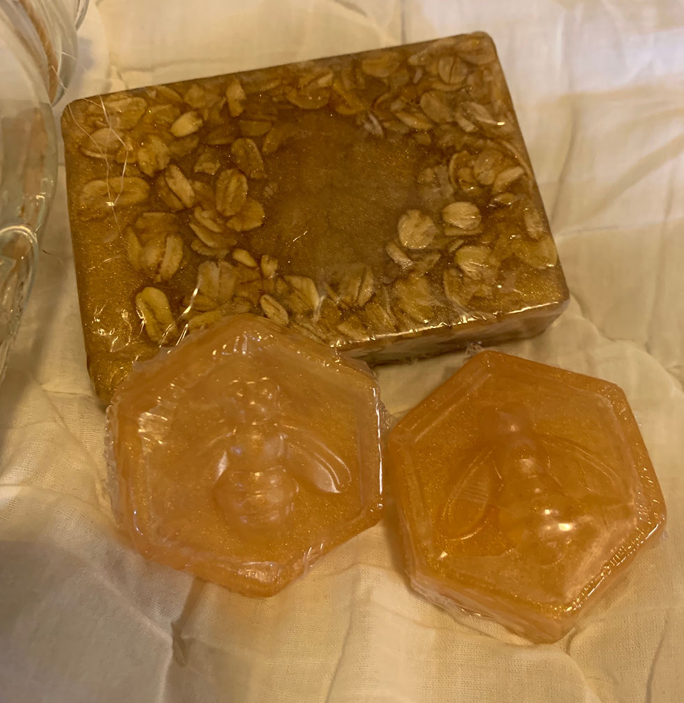 Oatmeal and Honey Soaps