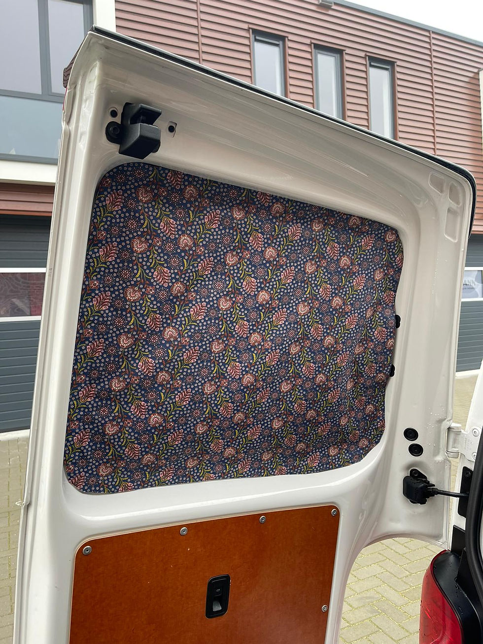 VW T5 rear window