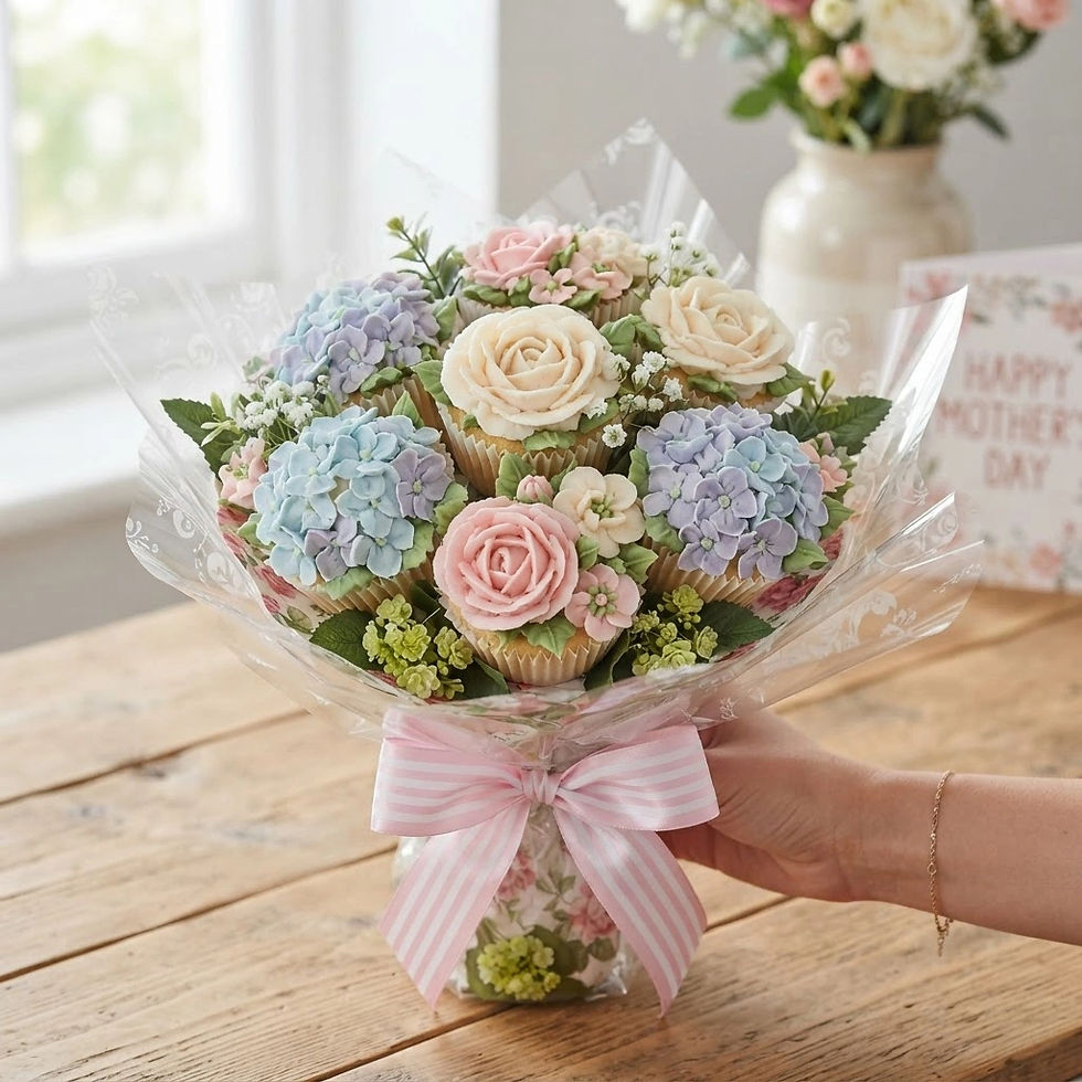 Floral Cupcake Bouquet Class