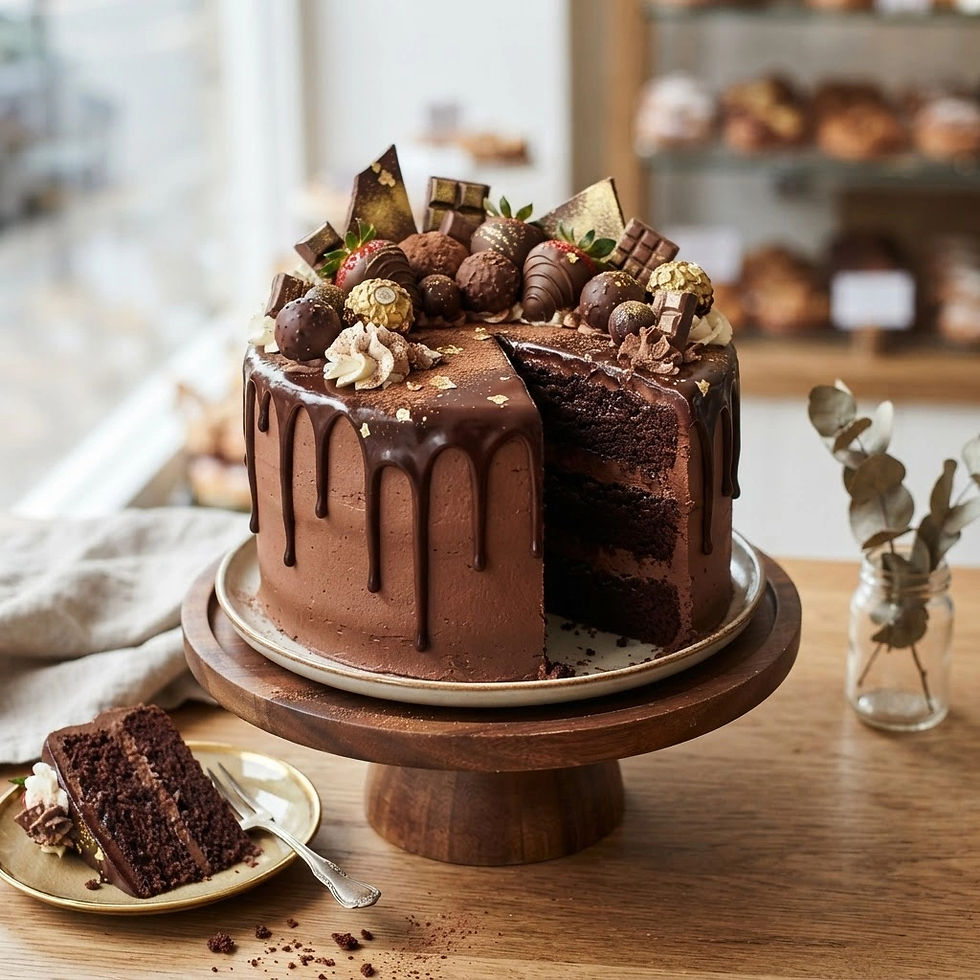 Create a Chocolate Drip Cake