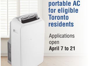 Free Portable ACs for Eligible Toronto Residents (Apply by April 21)