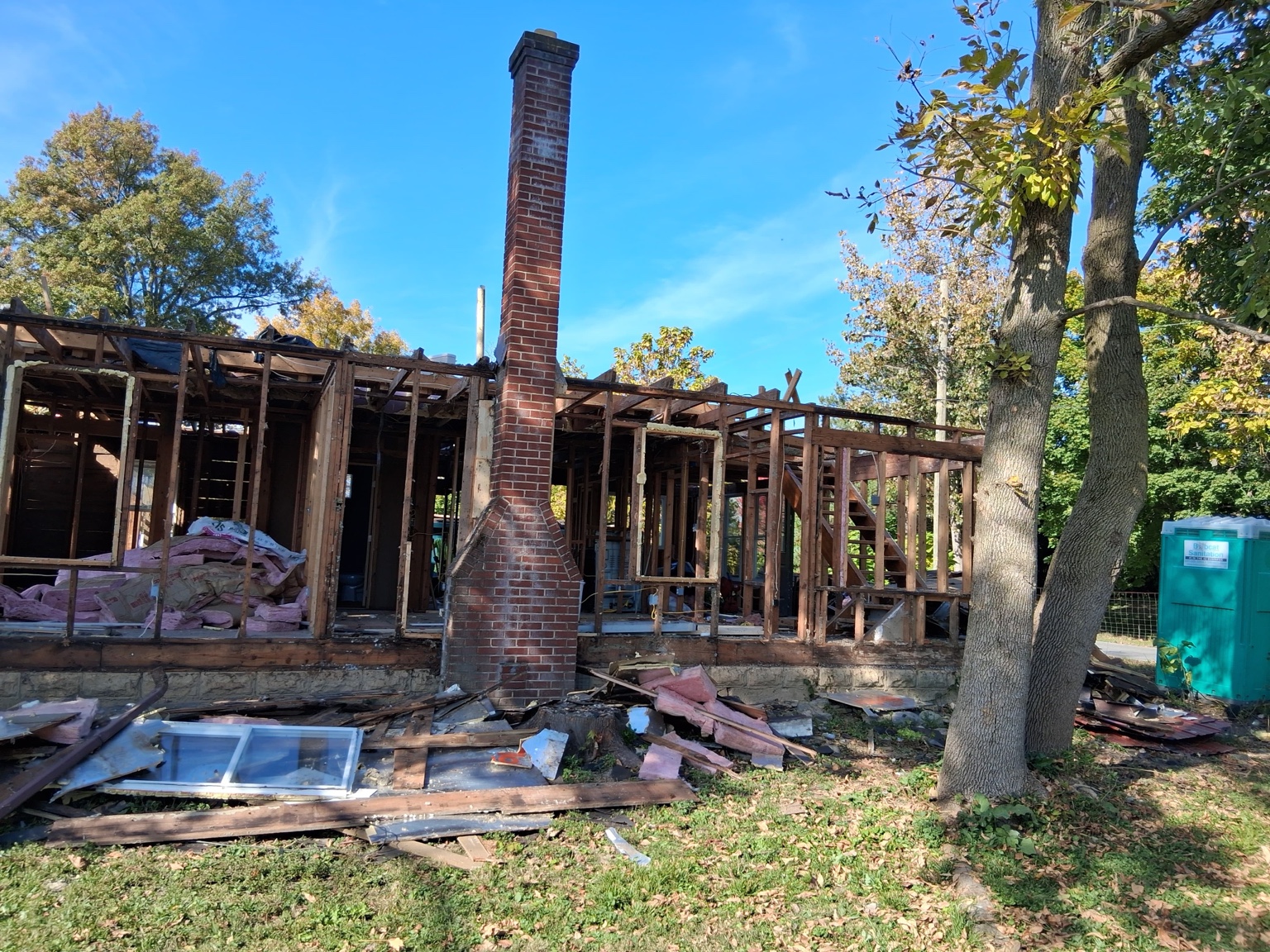 Whole-home renovation in progress — Maverick Exteriors project