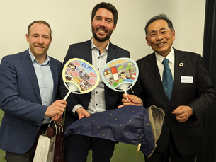 Japanische Delegation besucht Bottroper Judoverein JC 66