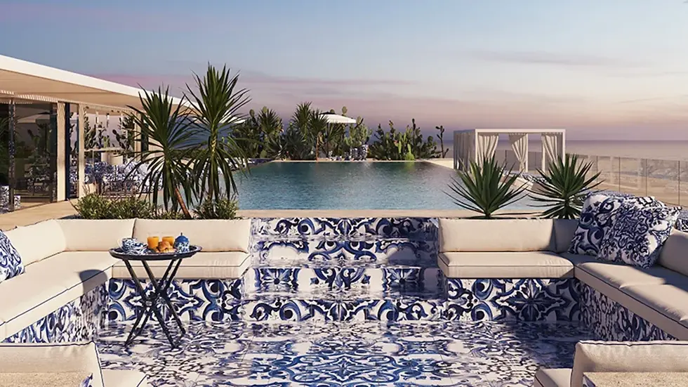 Render for the upcoming Design Hills by Dolce & Gabbana