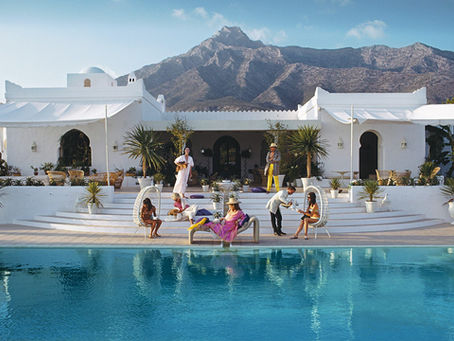 El Vereno, the classic marbella photo by esteemed high society photographer Slim Aarons