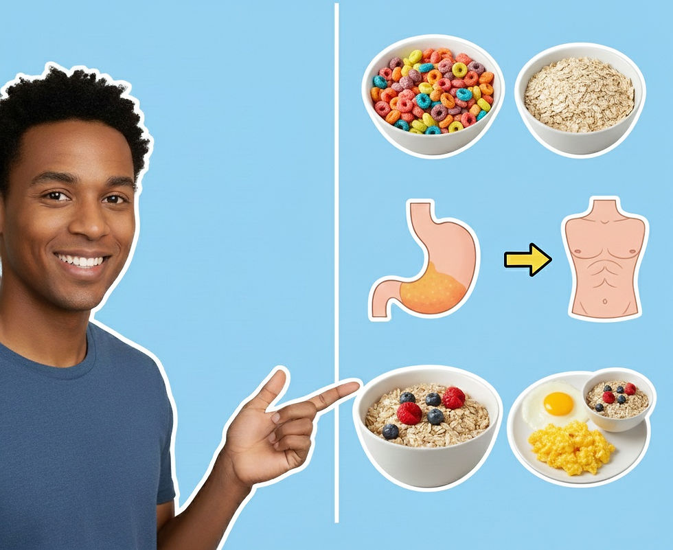 Healthy breakfast food swaps
