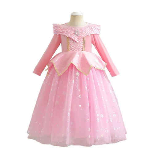 Pink Sleeping Beauty Gown little olive boutiqu