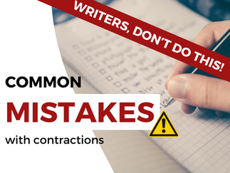 Common Grammatical MISTAKES with Contractions
