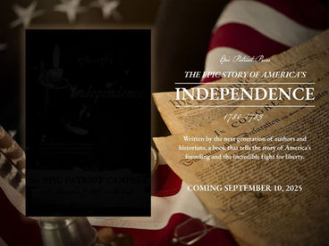 Intriguing cover reveal for The Epic Story of 1780-1783: Independence