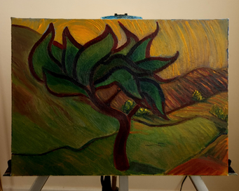 Van Gogh Study
Oil Painting
Landscape
R.J.Reid
Summer