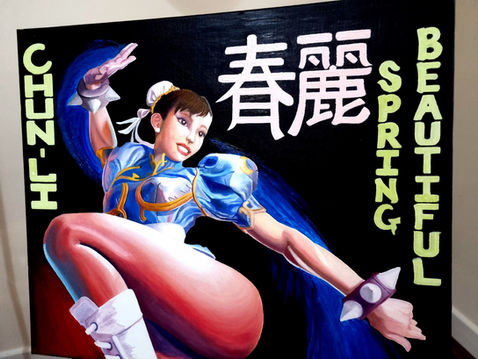 Chun Li - Pop Culture Art