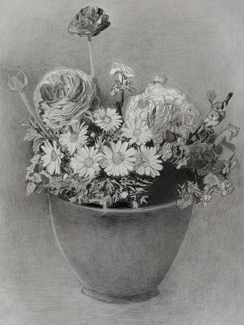 Spring Bouquet
Graphite Drawing
A3