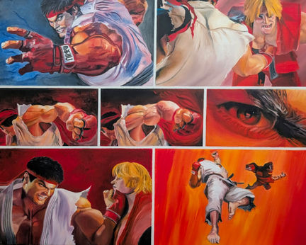 Oil On Canvas
24 x 20 Inches
Ryu Tribute