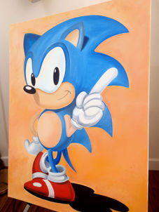Sonic The Hedgehog Art