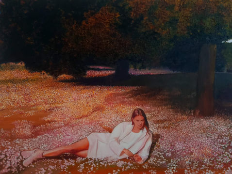 Kendall Jenner Portrait
Oil Painting
By R.J.Reid