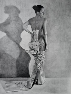 Kendall Jenner Modelling for Schiaparelli - Paris 2025
Graphite Drawing on A3 300gsm paper.
R.J.Reid