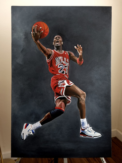 Michael Jordan Portrait