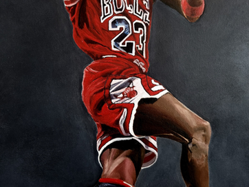 Michael Jordan Portrait