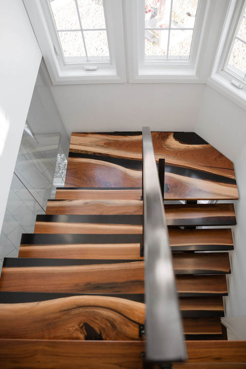 Noyey and Epoxy Stairs