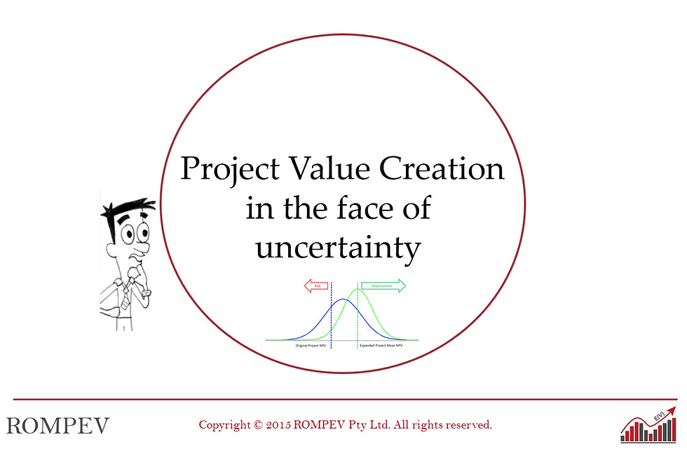 The 4 stages of mine project value creation in the face of uncertainty
